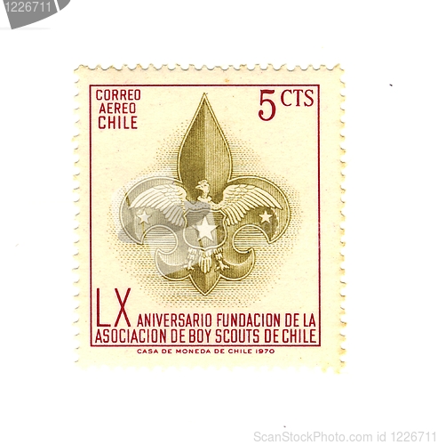 Image of chilean stamp