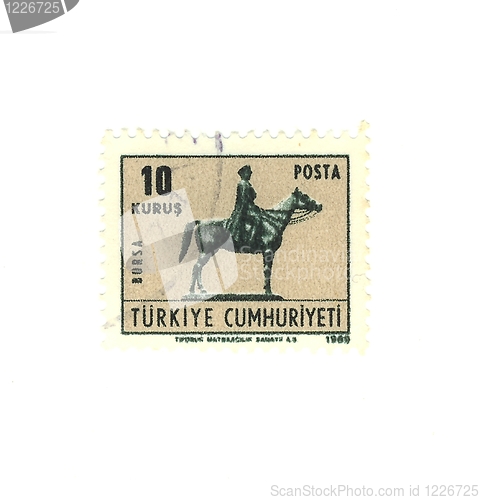 Image of turkish stamp