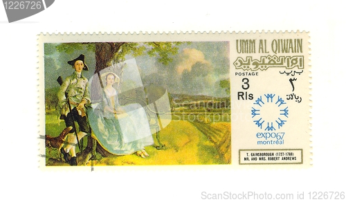 Image of arabic stamp