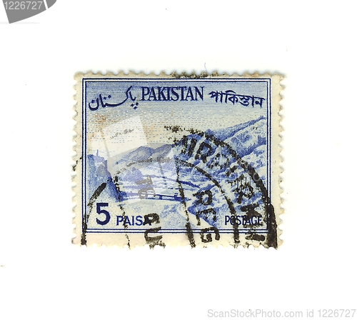 Image of pakistani stamp