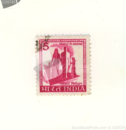 Image of indian stamp