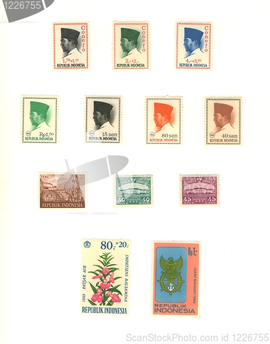 Image of  indonesian stamp