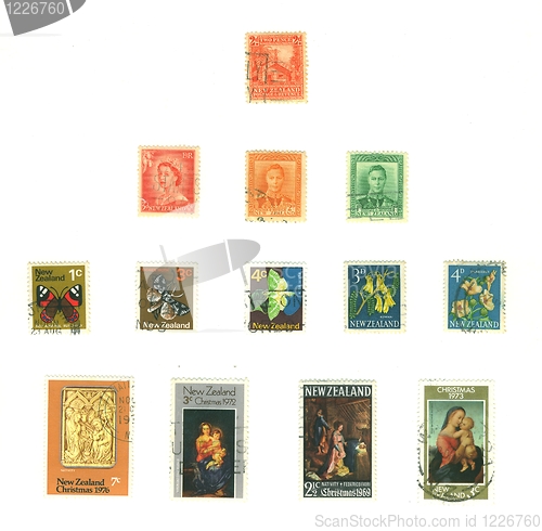 Image of new zealander stamp