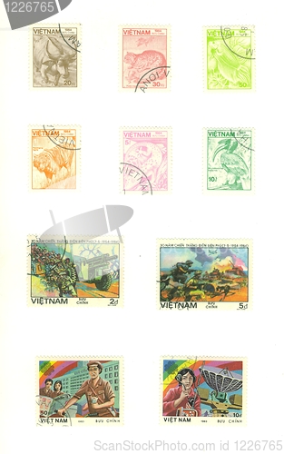 Image of vietnamese stamp