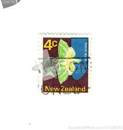 Image of new zealander stamp