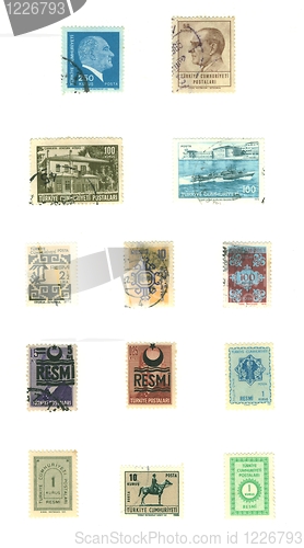 Image of turkish stamp