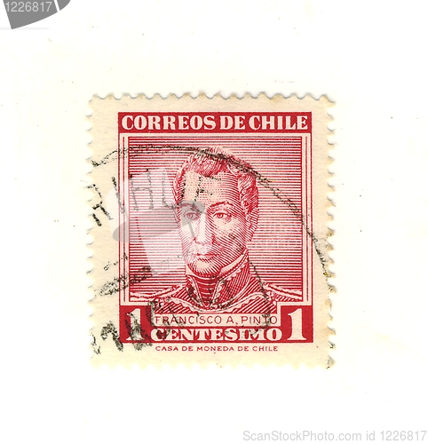 Image of chilean stamp