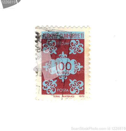 Image of turkish stamp