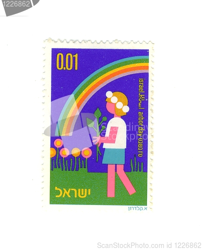 Image of israeli stamp