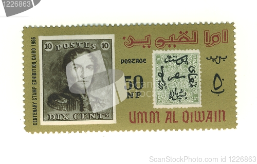 Image of arabic stamp
