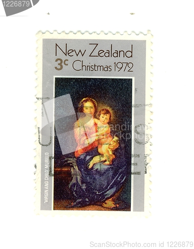 Image of new zealander stamp