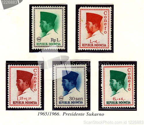 Image of indonesian stamp