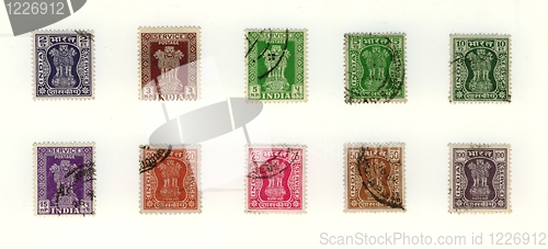 Image of indian stamp