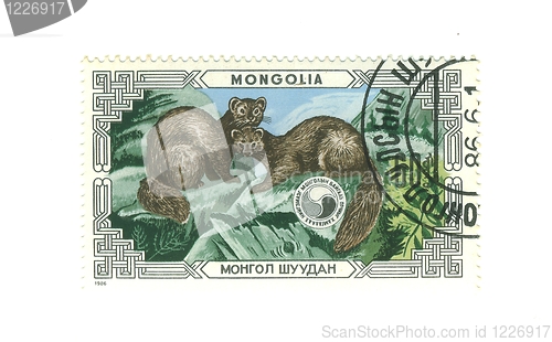 Image of mongol stamp