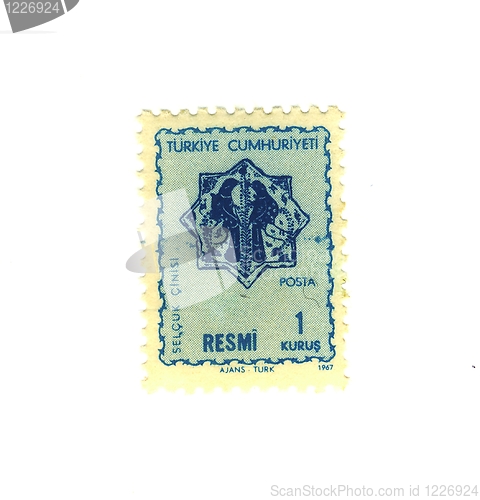 Image of turkish stamp