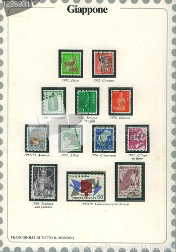 Image of japanese stamp