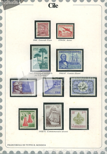 Image of chilean stamp
