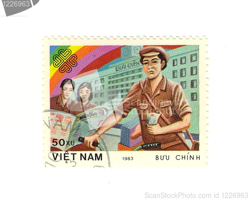 Image of vietnamese stamp