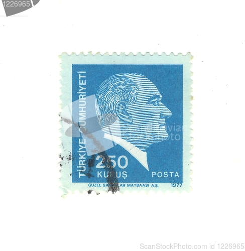 Image of turkish stamp