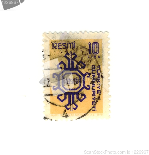 Image of turkish stamp