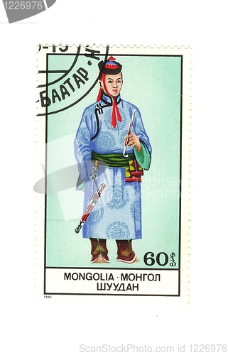 Image of mongol stamp