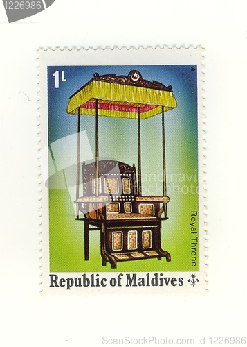 Image of stamp from maldives