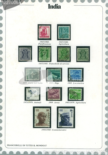 Image of indian stamp