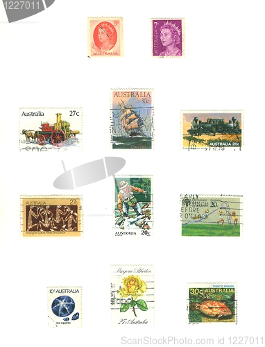 Image of australian stamp