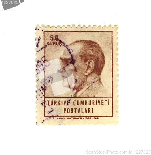 Image of turkish stamp