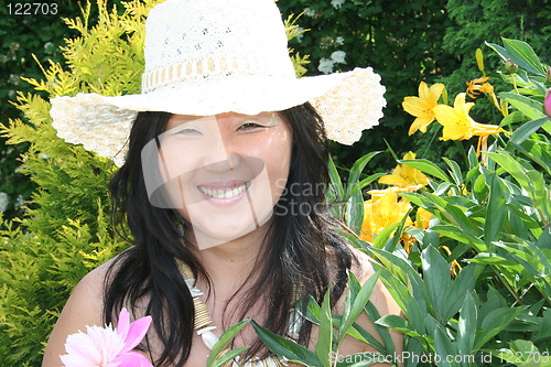 Image of Smiling Asian girl