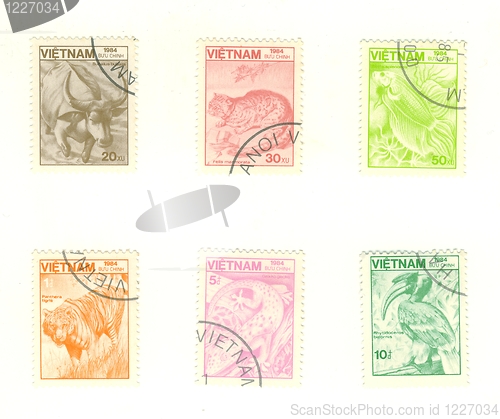 Image of vietnamese stamp