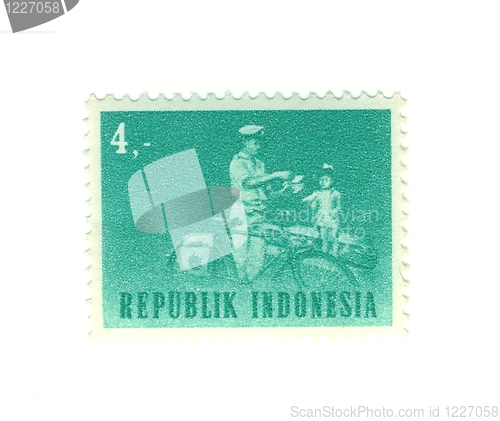 Image of  indonesian stamp