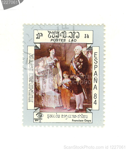 Image of stamp from laos