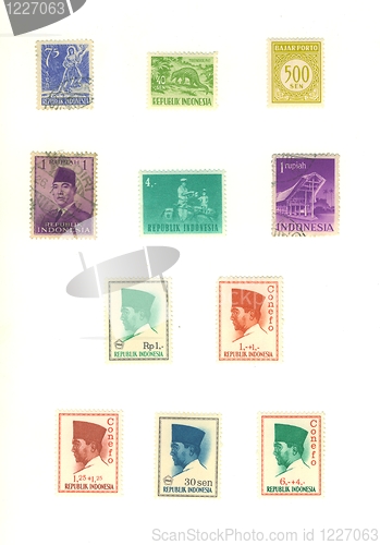 Image of  indonesian stamp