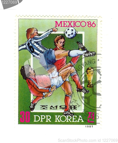 Image of korean stamp
