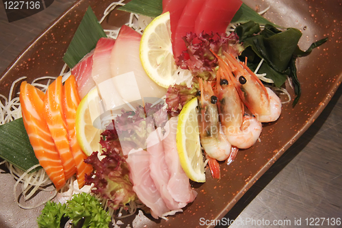 Image of Sashimi arrangement