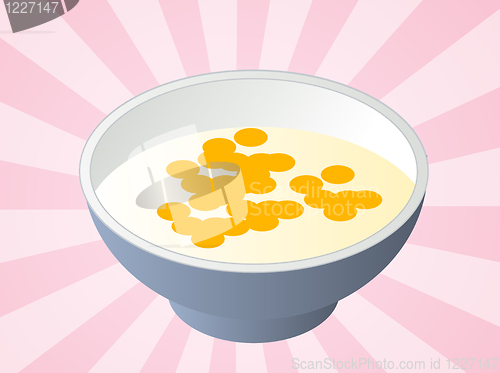 Image of Cereal with milk