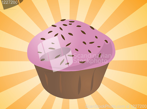 Image of Cupcake illustration