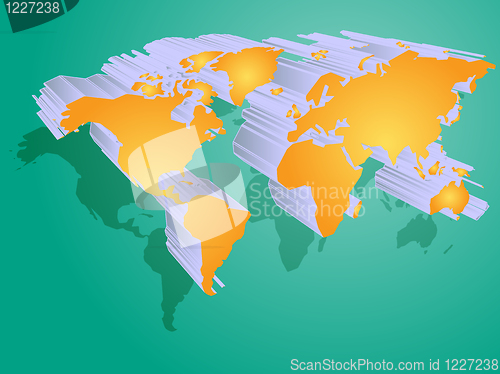 Image of World map