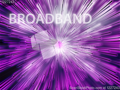 Image of Broadband illustration