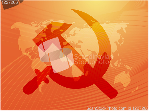 Image of Soviet symbol