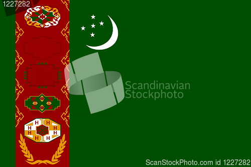 Image of Flag of Turkmenistan