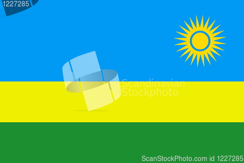 Image of Flag of Rwanda