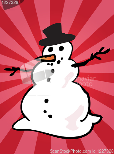 Image of Snowman illustration