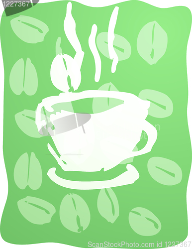 Image of Cup of coffee illustration