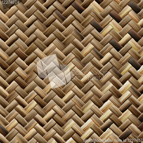 Image of Woven basket texture