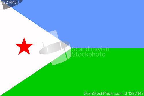 Image of Flag of Djibouti