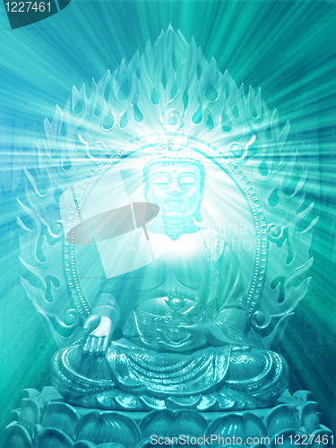 Image of Buddha illustration