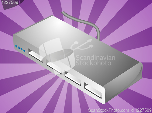 Image of USB hub illustration