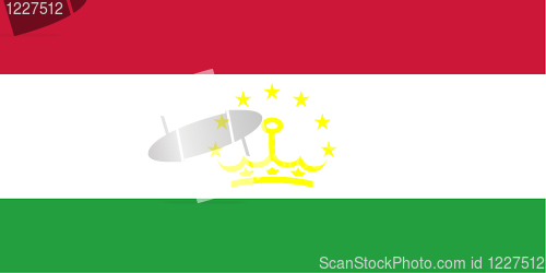 Image of Flag of Tajikistan